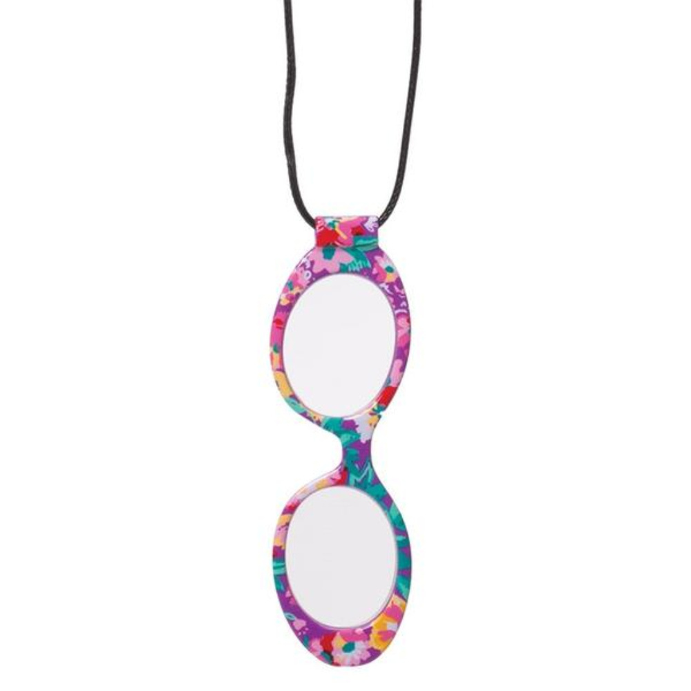 Orchid Medley Magnifier Necklace